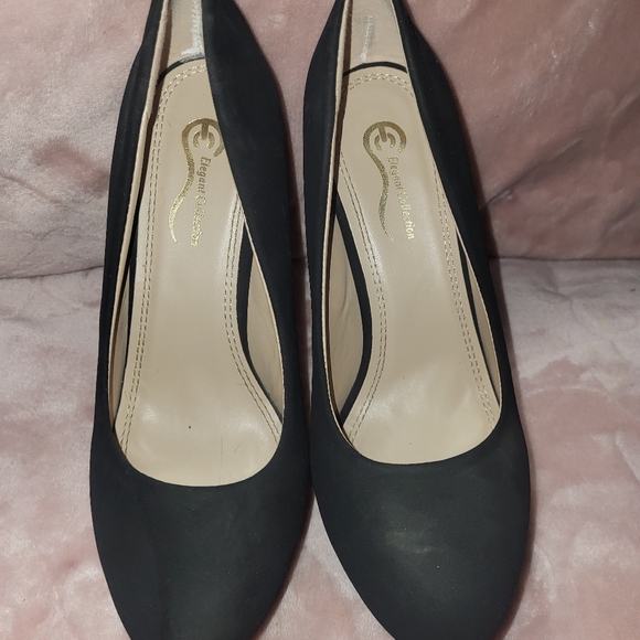 Super high elegent collection black platform heels - Picture 5 of 5